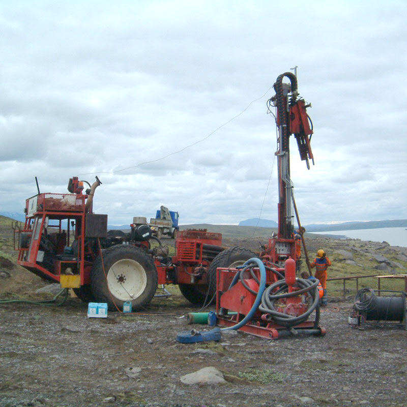 Jarðborinn Hrímnir að störfum (mynd 5 af 5)